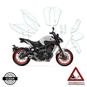 TPU ペイント保護、ヤマハ MT09 2017-2020 クリアに適しています。 TPU Paint Protection suitable for Yamaha MT09 2017-2020 clear 【並行輸入品】｜カスタムパーツ WORLD倉庫 58,080円