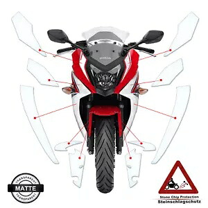 TPU ペイント保護、ホンダ CBR650RR/F RC74 2014-2018 マットに適しています。 TPU Paint Protection suitable for Honda CBR650RR/F RC74 2014-2018 matte 【並行輸入品】
