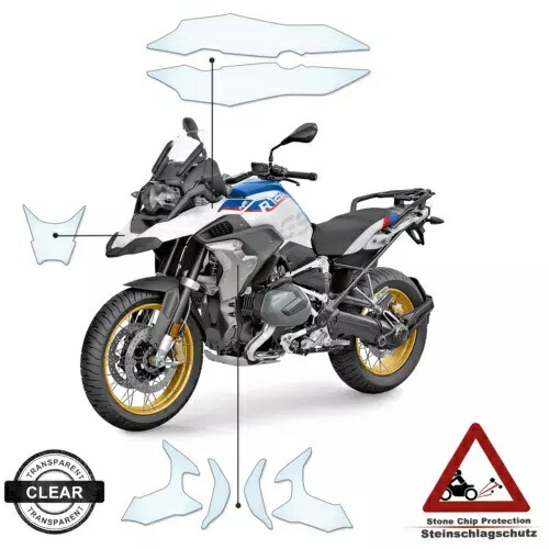 BMW R1250GS 2019+ クリアに適した TPU ペイント保護 TPU Paint Protection suitable for BMW R1250GS 2019+ clear 【並行輸入品】｜カスタムパーツ WORLD倉庫