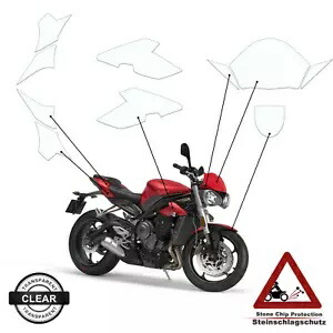 TPU ペイント保護は Triumph Street Triple S 2017-2018 クリアに適しています。 TPU Paint Protection suitable for Triumph Street Triple S 2017-2018 clear 【並行輸入品】