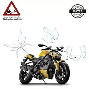 Ducati Streetfighter 848 2010-2015 マットに適した TPU ペイント保護 TPU Paint Protection suitable for Ducati Streetfighter 848 2010-2015 matte 【並行輸入品】｜カスタムパーツ WORLD倉庫