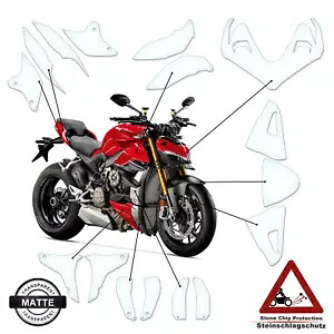 Ducati Streetfighter V4 2020-2022 マットに適した TPU ペイント保護 TPU Paint Protection suitable for Ducati Streetfighter V4 2020-2022 matte 【並行輸入品】