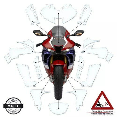TPU ペイント保護、ホンダ CBR 1000 RR-R 2020-2023 マットに適しています。 TPU Paint Protection suitable for Honda CBR 1000 RR-R 2020-2023 matte 【並行輸入品】