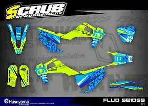 ハスクバーナ グラフィックス TC - FC 125 250 350 450 - 2019 2020 2021 2022 - FLURO! Husqvarna graphics TC - FC 125 250 350 450 - 2019 2020 2021 2022 - FLURO! 【並行輸入品】