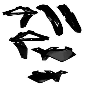 プラスチック ハスクバーナ WR 125 250 300 2006 2007 ブラック Plastics Husqvarna WR 125 250 300 2006 2007 Black 【並行輸入品】