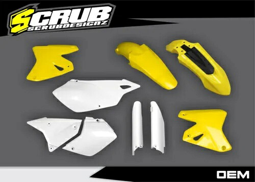 プラスチック DRz 400 SM 1999 - 2023 スーパーモト スクラブ キット スズキ Plastics DRz 400 SM 1999 - 2023 Supermoto SCRUB kit Suzuki 【並行輸入品】