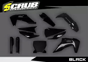 ハスクバーナ FS 450 2021 2022 スーパーモト プラスチック キット ブラック Husqvarna FS 450 2021 2022 Supermoto plastics kit black 【並行輸入品】