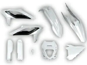 Beta RR 2023 2024 プラスチックキット ホワイト - フルサイズの競技モデル。 Beta RR 2023 2024 Plastics kit White - Full size competition models. 【並行輸入品】