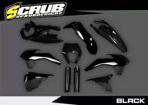 KTM 2014 2015 EXC EXC-F XC-W XCF-W 125-500 プラスチックキット + エアボックス + フォークガード KTM 2014 2015 EXC EXC-F XC-W XCF-W 125-500 Plastic Kit + Airbox + Fork guards 【並行輸入品】