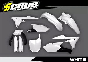 ヤマハ プラスチックキット YZ450F 2014 2015 2016 2017 セット エアボックス ホワイト Yamaha plastics kit YZ450F 2014 2015 2016 2017 set airbox white 【並行輸入品】