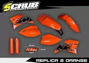 KTM LC4 1999-2007 SMC スーパーモト 625-660 プラスチックレプリカデカールキット LED ライト KTM LC4 1999-2007 SMC Supermoto 625-660 Plastics replica decals kit LED light 【並行輸入品】