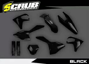 ガスガス 2024 MC MC-F MX オリジナル ブラック プラスチック キット GASGAS Gas Gas 2024 MC MC-F MX Original Black Plastics kit GASGAS 【並行輸入品】