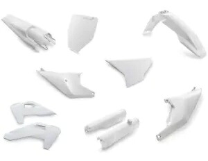 ハスクバーナ 2025 FC TC TX 125 250 300 350 450 オリジナルプラスチックキット + フォークガード Husqvarna 2025 FC TC TX 125 250 300 350 450 Original Plastics kit + Fork guards 【並行輸入品】