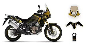 ホンダ CRF1000L アフリカツイン 2016-2019 グラフィックスデカールステッカーキット HONDA CRF1000L AFRICA TWIN 2016-2019 Graphics Decals Stickers kit 【並行輸入品】