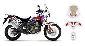 ホンダ CRF1000L アフリカツイン 2016-2019 グラフィックスデカールステッカーキット HONDA CRF1000L AFRICA TWIN 2016-2019 Graphics Decals Stickers kit 【並行輸入品】