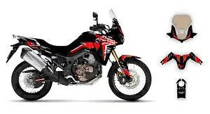ホンダ CRF1000L アフリカツイン 2016-2019 グラフィックスデカールステッカーキット HONDA CRF1000L AFRICA TWIN 2016-2019 Graphics Decals Stickers kit 【並行輸入品】