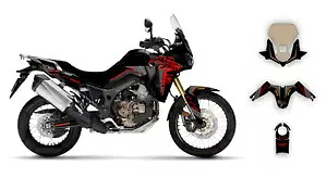 ホンダ CRF1000L アフリカツイン 2016-2019 グラフィックスデカールステッカーキット HONDA CRF1000L AFRICA TWIN 2016-2019 Graphics Decals Stickers kit 【並行輸入品】