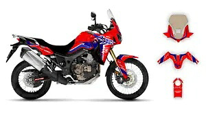 ホンダ CRF1000L アフリカツイン 2016-2019 グラフィックスデカールステッカーキット HONDA CRF1000L AFRICA TWIN 2016-2019 Graphics Decals Stickers kit 【並行輸入品】