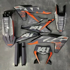 プラスチック + グラフィック適用 KTM 2024 2025 EXC EXC-F XC-W XCF-W XW-F +レースナンバー Plastics + Graphics applied KTM 2024 2025 EXC EXC-F XC-W XCF-W XW-F +Race number 【並行輸入品】