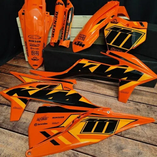 プラスチック + グラフィック KTM 2016-2018 XC XC-F SX SX-F 適用済み Plastics + Graphics KTM 2016-2018 XC XC-F SX SX-F applied fitted 【並行輸入品】