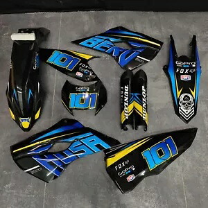 プラスチック + グラフィック Husaberg TE FE 2013 2014 デカール ステッカー キット + レース番号 Plastics + Graphics Husaberg TE FE 2013 2014 Decals stickers kit + Race number 【並行輸入品】