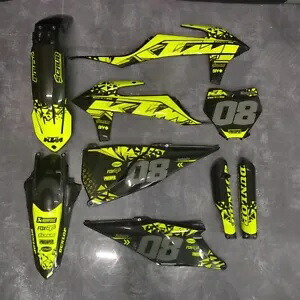 プラスチック + グラフィック KTM 2016 2017 2018 XC XC-F SX SX-F カスタムレース名 + 番号 Plastics + Graphics KTM 2016 2017 2018 XC XC-F SX SX-F Custom race name + number 【並行輸入品】
