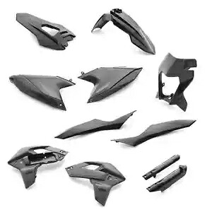 KTM 690 SMC R 2019 2020 2021 2022 2023 2024 オリジナル KTM プラスチックキットフルブラック KTM 690 SMC R 2019 2020 2021 2022 2023 2024 Original KTM Plastics kit full black 【並行輸入品】
