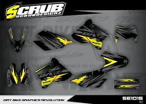 DRz400 グラフィック 1999-2022 S E SM スズキ エンデューロ スーパーモト デカール スクラブ ステッカー DRz400 graphics 1999-2022 S E SM Suzuki Enduro Supermoto decals SCRUB Stickers 【並行輸入品】｜カスタムパーツ WORLD倉庫