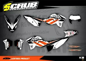 KTM グラフィックス EXC EXCf 125 200 250 300 400 450 530R 2008 2009 2010 2011 デカール KTM graphics EXC EXCf 125 200 250 300 400 450 530R 2008 2009 2010 2011 decals 【並行輸入品】