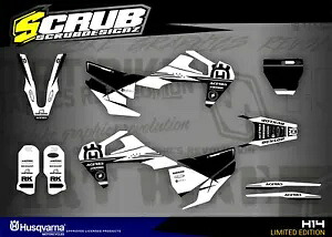 Husqvarna グラフィックス TC - FC 125 250 350 450 - 2019 2020 2021 2022 デカール スクラブ Husqvarna graphics TC - FC 125 250 350 450 - 2019 2020 2021 2022 decals SCRUB 【並行輸入品】