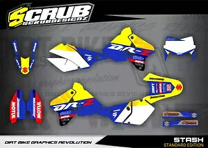 DRz400 グラフィック 1999-2022 S E SM スズキ エンデューロ スーパーモト デカール スクラブ ステッカー DRz400 graphics 1999-2022 S E SM Suzuki Enduro Supermoto decals SCRUB Stickers 【並行輸入品】