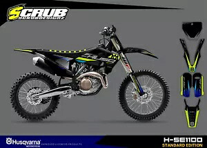 Husqvarna グラフィックス TC - FC 125 250 350 450 - 2019 2020 2021 2022 デカール スクラブ Husqvarna graphics TC - FC 125 250 350 450 - 2019 2020 2021 2022 decals SCRUB 【並行輸入品】