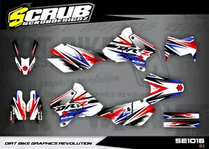 DRz400 グラフィック 1999-2022 S E SM スズキ エンデューロ スーパーモト デカール スクラブ ステッカー DRz400 graphics 1999-2022 S E SM Suzuki Enduro Supermoto decals SCRUB Stickers 【並行輸入品】