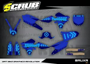 ヤマハ YZ250f グラフィックス 2015 2016 2017 2018 デカールスクラブステッカー YZf 250 Yamaha YZ250f Graphics 2015 2016 2017 2018 decals SCRUB Stickers YZf 250 【並行輸入品】
