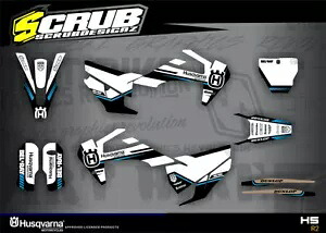 Husqvarna グラフィックス TC - FC 125 250 350 450 - 2019 2020 2021 2022 デカール スクラブ Husqvarna graphics TC - FC 125 250 350 450 - 2019 2020 2021 2022 decals SCRUB 【並行輸入品】