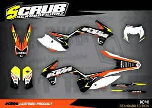 KTM グラフィックス EXC EXCf 125 200 250 300 350 450 500 2014 2015 2016 デカール KTM graphics EXC EXCf 125 200 250 300 350 450 500 2014 2015 2016 decals 【並行輸入品】