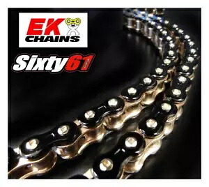 ブラック ゴールド EK MXR3D 520 MX オートバイ チェーン 150 リンク 引張強度 8650 ポンド Black Gold EK MXR3D 520 MX Motorcycle Chain 150 Links Tensile Strength 8650 lbs 【並行輸入品】
