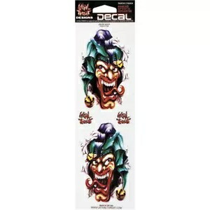 2.6X3.9 # ジェスターヘッドデカール各販売 2.6X3.9 # JESTER HEADS DECAL SOLD EACH 【並行輸入品】