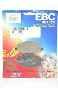 スタンダードオーガニックブレーキパッド EBC FA101 Standard Organic Brake Pads EBC FA101 【並行輸入品】