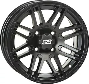 SS316 マットブラック ホイール 14X7 4/156 4+3 ITP 1428562536B SS316 MATTE BLACK WHEEL 14X7 4/156 4+3 ITP 1428562536B 【並行輸入品】｜カスタムパーツ WORLD倉庫