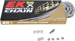 EK 525X150 ZVX3 チェーン クローム 525ZVX3-150/C EK 525X150 ZVX3 Chain Chrome 525ZVX3-150/C 【並行輸入品】｜カスタムパーツ WORLD倉庫