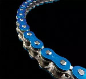 ZVX3チェーン 530X120 ブルーEKチェーン 530ZVX3-120AB ZVX3 Chain 530X120 Blue EK Chain 530ZVX3-120AB 【並行輸入品】