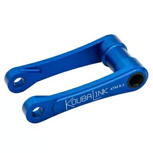 ブルー 1 インチ - 1.25 インチ ロワリング リンク - リア サスペンションを 1 ～ 1.25 インチ下げます KTM8-1-B Blue 1" - 1.25" Lowering Link - Lowers Rear Suspension 1 to 1.25 Inches KTM8-1-B 【並行輸入品】｜カスタムパーツ WORLD倉庫