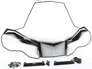 コブラ プロテック ATV フロントガラス 20 インチ クリア パワーマッド 24571 Cobra Protek ATV Windshield 20\