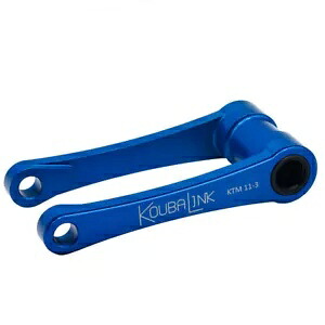ブルー 1 インチ ロワリング リンク - リア サスペンションを下げる 1 インチ KoubaLink KTM11-3-B Blue 1\