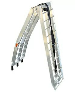 折りたたみ式積載スロープ - 長さ 7 フィート、ハイブリッド アーチ型、MoP 750 ポンド。 91-4000 Folding Loading Ramp - 7' Long, Hybrid Arched, 750 lbs MoP. 91-4000 【並行輸入品】