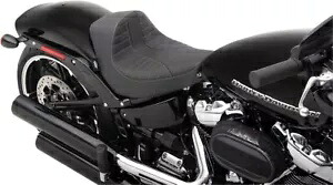 EZ マウント スコーピオン ステッチ ビニール ソロ シート ブラック/シルバー ロー DrS。 0802-1273 EZ Mount Scorpion Stitched Vinyl Solo Seat Black/Silver Low DrS. 0802-1273 【並行輸入品】｜カスタムパーツ WORLD倉庫