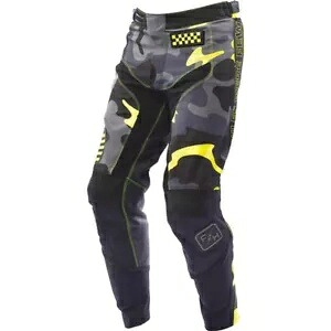 Fasthouse Grindhouse ライオット パンツ、ブラック/グレー/フロー イエロー Fasthouse Grindhouse Riot Pants, Black/Grey/Flo Yellow 【並行輸入品】