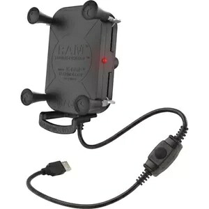 RAM マウント - RAM-HOL-UN12WB-1 - B ボール付きワイヤレス充電器 X-Grip テクノロジー RAM Mounts - RAM-HOL-UN12WB-1 - Wireless Charger X-Grip Technology with B Ball 【並行輸入品】
