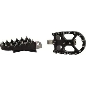 Flo Motorsports V2 Moto スタイル フットペグ - ブラック - FPEG-800BLK Flo Motorsports V2 Moto Style Footpegs - Black - FPEG-800BLK 【並行輸入品】